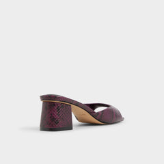 Aneky in Bordo - Heeled mule, Block heel | Aldo on sale