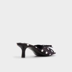 Belerose in Black White - Heeled mule, Stiletto heel | Aldo discount
