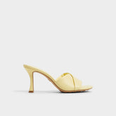 Lyhanna Light Yellow Women's Heeled mules - Heeled mule, Stiletto heel | Aldo outlet
