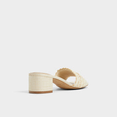 Claudina Natural Women's Block heels - Heeled mule, Block heel | Aldo online