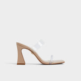 Calley Tan Women's Heeled mules - Heeled mule, Block heel | Aldo discount
