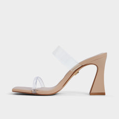Calley Tan Women's Heeled mules - Heeled mule, Block heel | Aldo discount