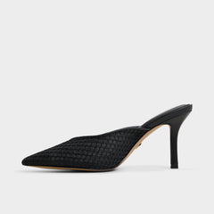 Gamilia Black Women's Kitten heels - Heeled mule, Kitten heel | Aldo outlet