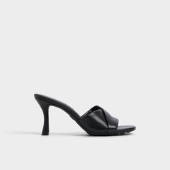 Lyhanna Black Women's Heeled mules - Heeled mule, Stiletto heel | Aldo online