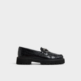 Danrose Black Women's Loafers & Oxfords - Loafer, Lug sole | Aldo outlet