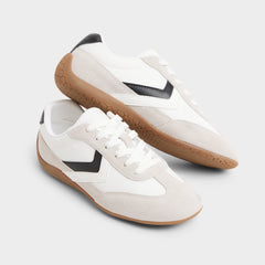 Coolchic White/Grey Women's Low top sneakers - Jogger sneaker | Aldo outlet