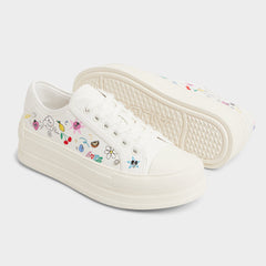 Rayes White/Multi Women's Low top sneakers - Sneaker, Platform | Aldo on sale