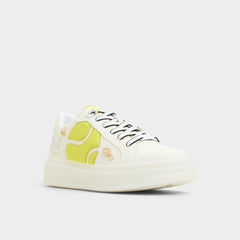 Clubchamp White Combo Women's Platform and wedge sneakers - Low top sneaker | Aldo sale