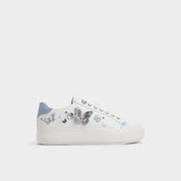 Saxony White/Multi Women's Platform and wedge sneakers - Low top sneaker | Aldo online