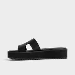 Anayelie in Black - Slide sandal, Platform | Aldo outlet