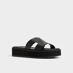 Anayelie in Black - Slide sandal, Platform | Aldo outlet