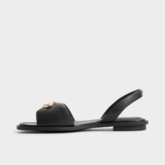 Calelian in Black - Flat sandal | Aldo outlet