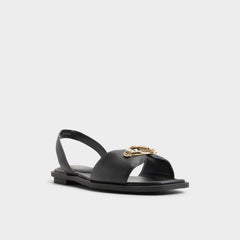Calelian in Black - Flat sandal | Aldo outlet