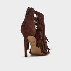 Nahana in Dark Brown - Strappy heeled sandal, Stiletto heel | Aldo sale
