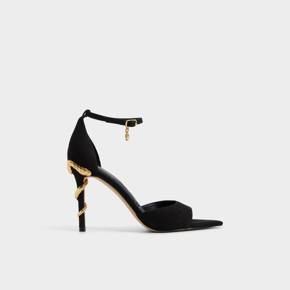 Medeza in Black - Strappy heeled sandal | Aldo online