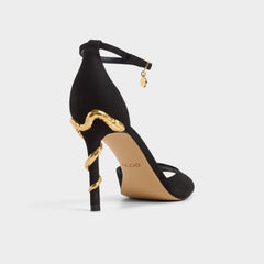 Medeza in Black - Strappy heeled sandal | Aldo online