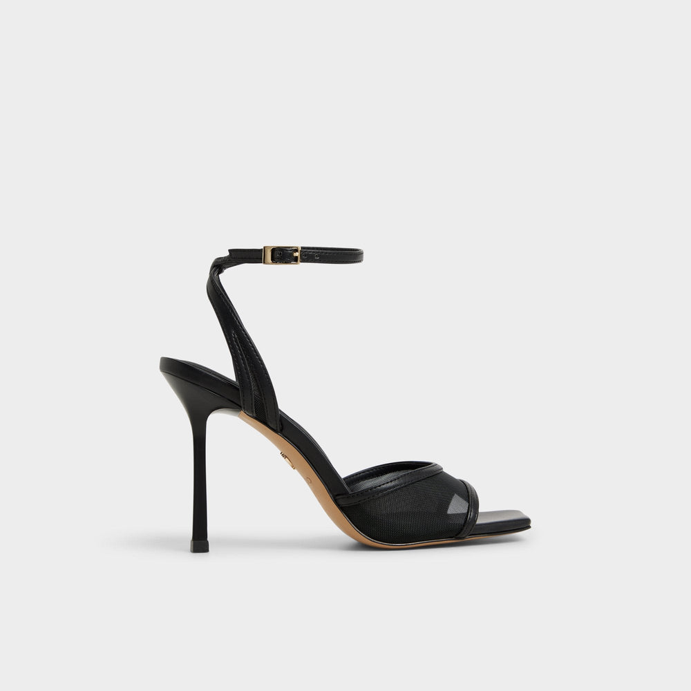Sharra in Black 14119591 - Strappy heeled sandal, Stiletto heel | Aldo for sale