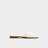 Itsandal White Women's Flats - Slide sandal | Aldo outlet