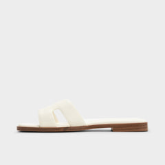 Itsandal White Women's Flats - Slide sandal | Aldo outlet