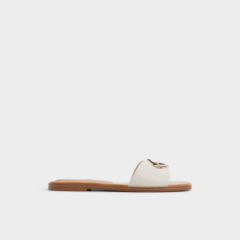 Biggin in White Bone - Slide sandal | Aldo online