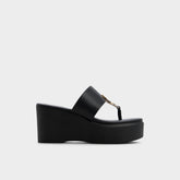 Friegan in Black - Slide sandal, Wedge heel | Aldo online