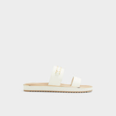 Lagoon White Women's Strappy sandals - Slide sandal, Footbed sandal | Aldo on sale