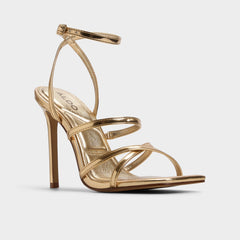 Galoi Gold Women's Iridescent metallics - Strappy heeled sandal | Aldo sale
