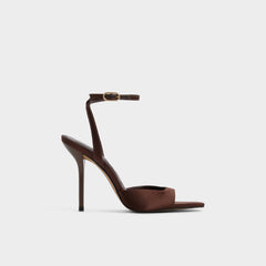 Forevermore in Dark Brown 14154135 - Strappy heeled sandal, Stiletto heel | Aldo online