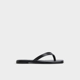 Theao Black Women's Flats - Flip flop | Aldo discount
