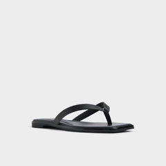 Theao Black Women's Flats - Flip flop | Aldo discount