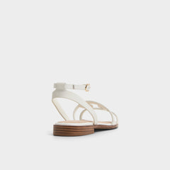 Greengrove White Women's Flats - Flat sandal | Aldo outlet