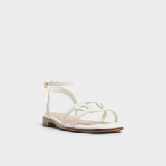 Greengrove White Women's Flats - Flat sandal | Aldo outlet