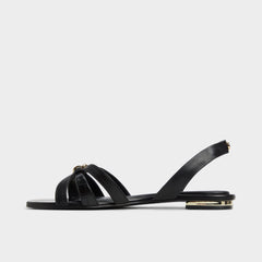 Marassita Black Women's Slingbacks - Flat sandal | Aldo for sale