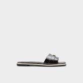 Darine Black Women's Flats - Slide sandal | Aldo discount