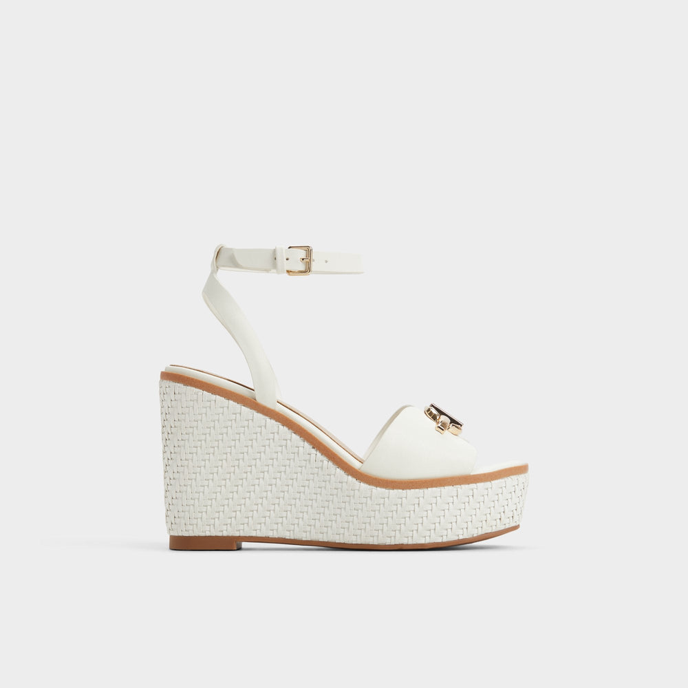 Ybylin White Women's Wedges - Wedge sandal, Wedge heel | Aldo sale
