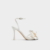 Tinsel in Other White - Strappy heeled sandal, Stiletto heel | Aldo sale