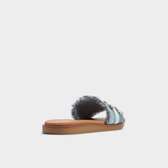 Beachside Denim Women's Flats - Slide sandal | Aldo sale