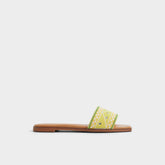 Seavacay Bright Yellow Women's Travel essentials - Slide sandal | Aldo on sale