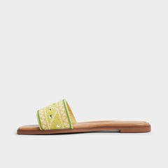 Seavacay Bright Yellow Women's Travel essentials - Slide sandal | Aldo on sale