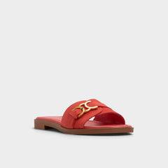 Dallaedar Medium Red Women's Flats - Slide sandal | Aldo sale