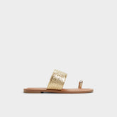 Beachwalk Gold Women's Iridescent metallics - Slide sandal | Aldo outlet