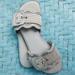 Wavysally in Other Blue 14051763 - Slide sandal | Aldo outlet