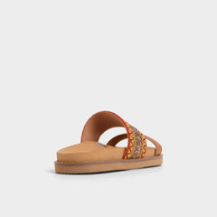 Beachvacay Brown Multi Women's Footbed sandals - | Aldo sale