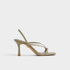 Riva Other Green Women's Strappy sandals - Sling back heeled sandal, Stiletto heel | Aldo online