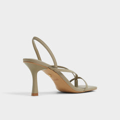 Riva Other Green Women's Strappy sandals - Sling back heeled sandal, Stiletto heel | Aldo online