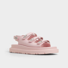 Halendar Light Pink Women's Footbed sandals - Footbed sandal, Footbed sandal | Aldo discount