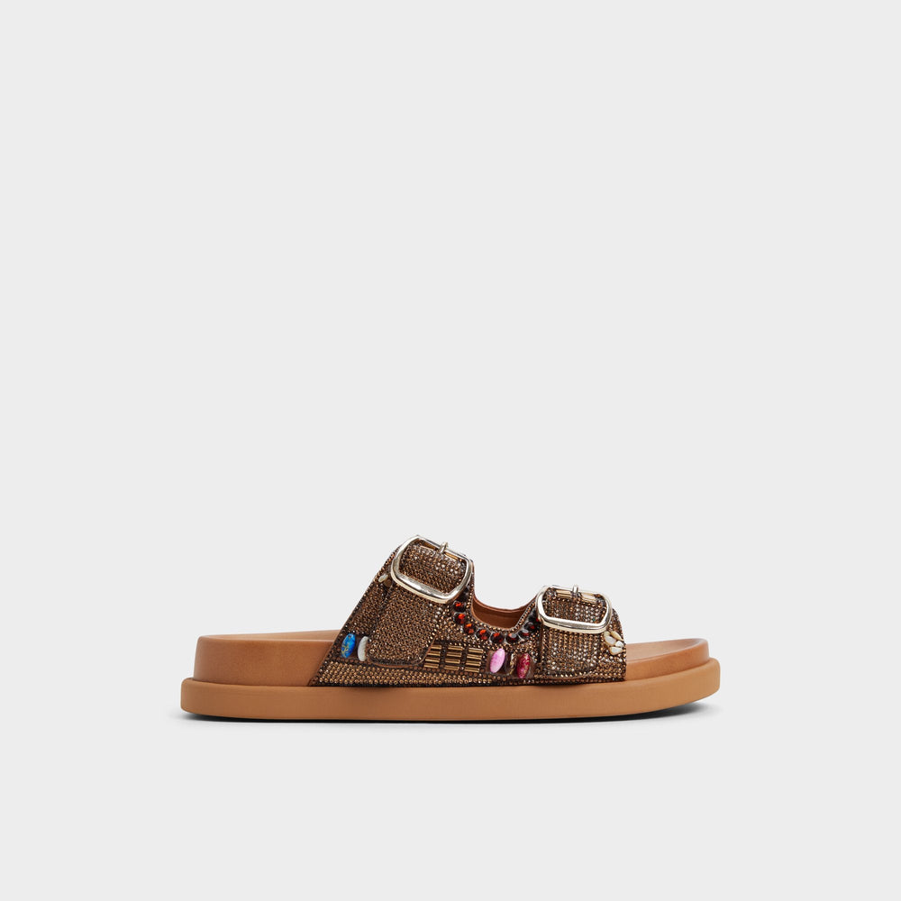 Bohochic Open Brown Women's Footbed sandals - Footbed sandal | Aldo for sale