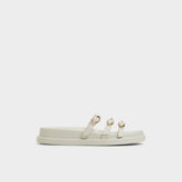 Zephyra White Women's Footbed sandals - Footbed sandal, Footbed sandal | Aldo online