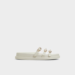 Zephyra White Women's Footbed sandals - Footbed sandal, Footbed sandal | Aldo online