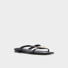 Iliria Black Women's Flats - Slide sandal | Aldo on sale